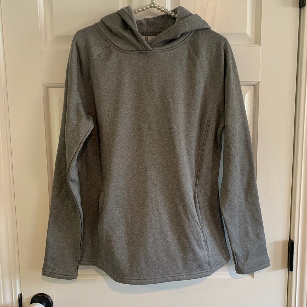 Athletic Works Ladies Hooded Long Sleeve Fleece-Lined Sweatshirt Size M